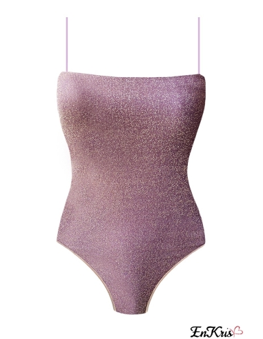 BODY JADE - LILLA/ORO GLITTER 