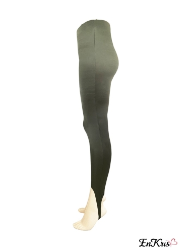 Leggings 'Zoe' - Verde Militare