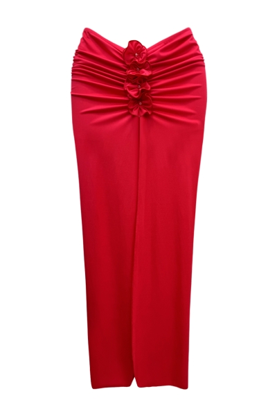 ROSE RED TANGO LONGUETTE SKIRT