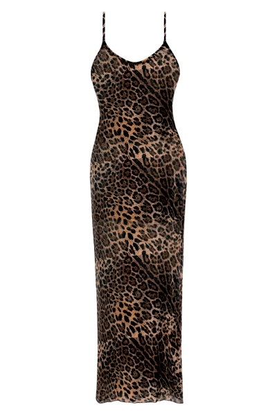 ANIMALIER SPOTTED DRESS