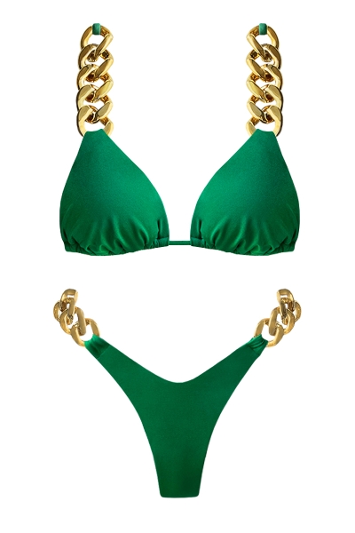 BIKINI 'ZAYRA' - VERDE SMERALDO