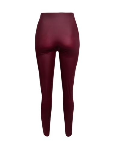 LEGGINGS YVES RETRO - BORGOGNA